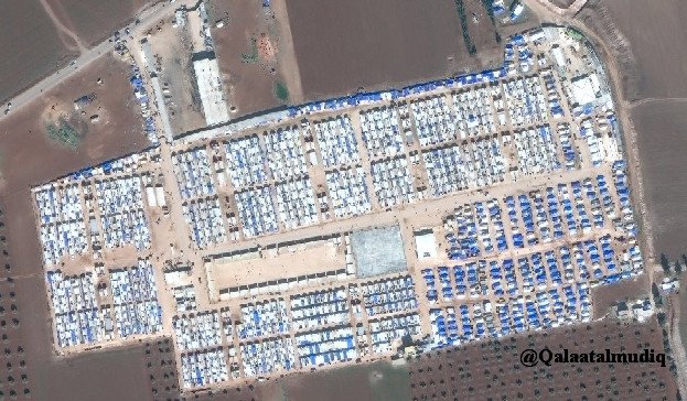 North Aleppo: countless internally displaced persons in North Azaz CS. Some living in organized camps, others in fields.  