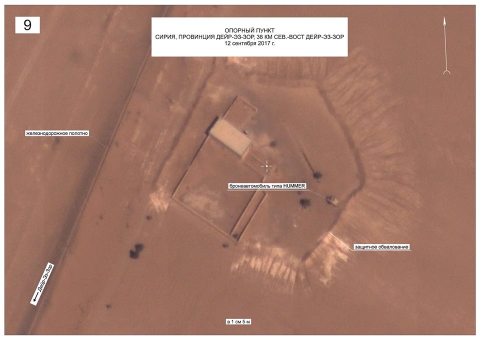 Russian Ministry of Defense claimed US SOF allow SDF to pass through ISIS positions North to Deir-ez-Zur