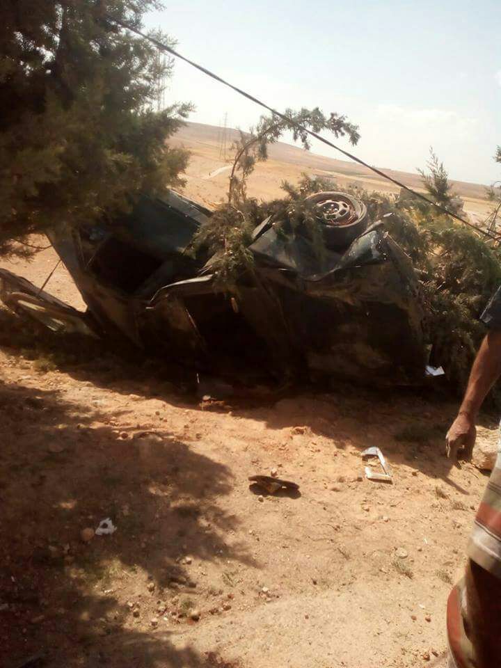 East Syria: 2 Hezbollah commanders killed on road T-3 - Humaymah in E. Homs: Ashiq Abbas from Elite Force Radwan and Abu Ali Jawad. Airstrike suspected.   