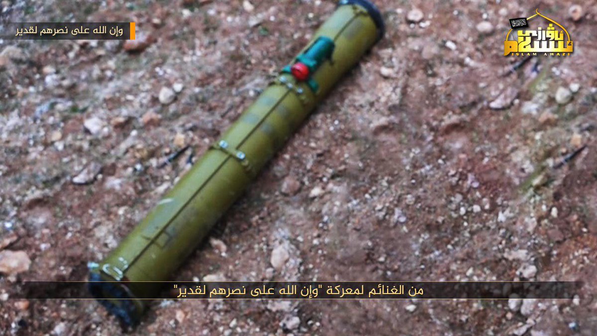 Turkistan Islamic Party begin a Battle called And Surely Allah is Able to Give Them Victory to restore areas back to rebel control in the countryside of S Idlib—dozens of government KIA, 14.5 mm machine gun + ATGM seized, tank destroyed by hand grenade  