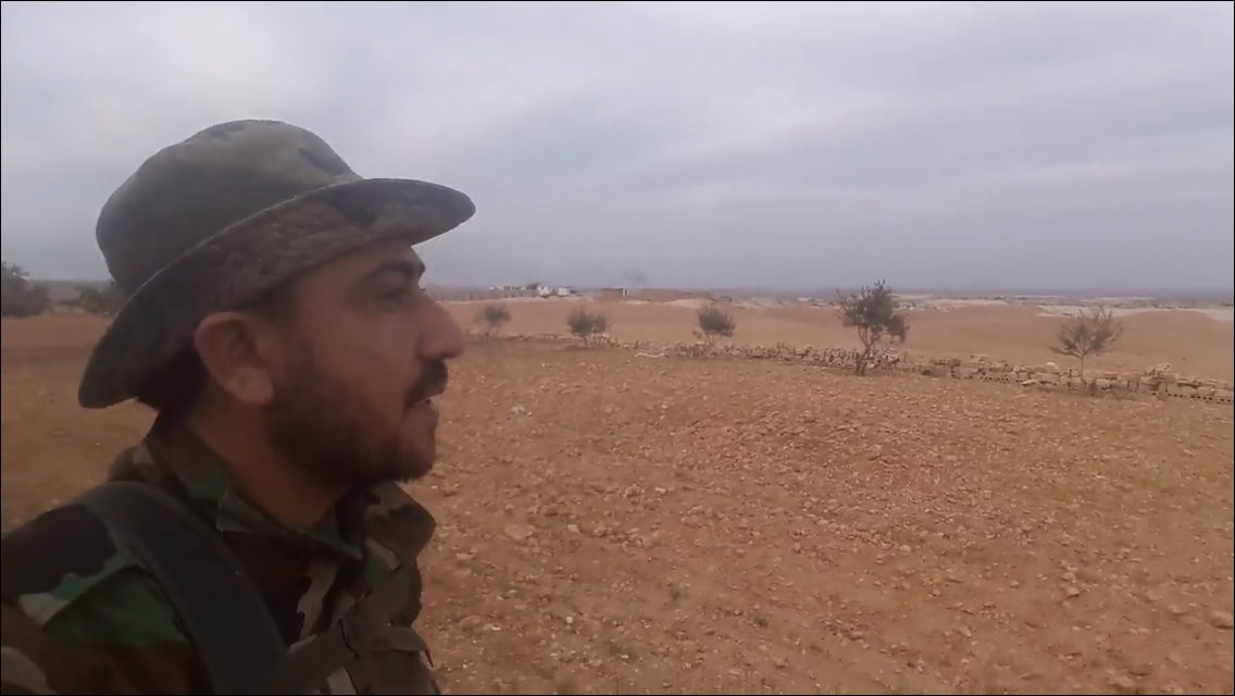 SAA on Tell Salmo overlooking Abo Dhuhr Airport   