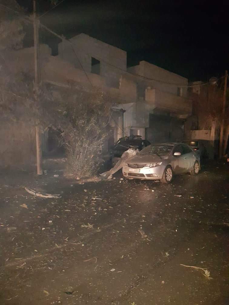 Die Explosion in Manbij in der Nähe des Krankenhauses, noch keine Verluste