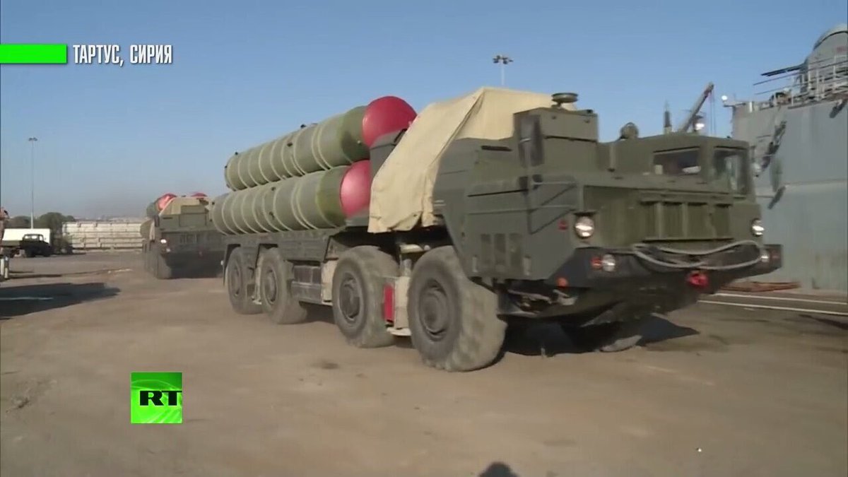 Another S-400 battery arrived to Tartus   