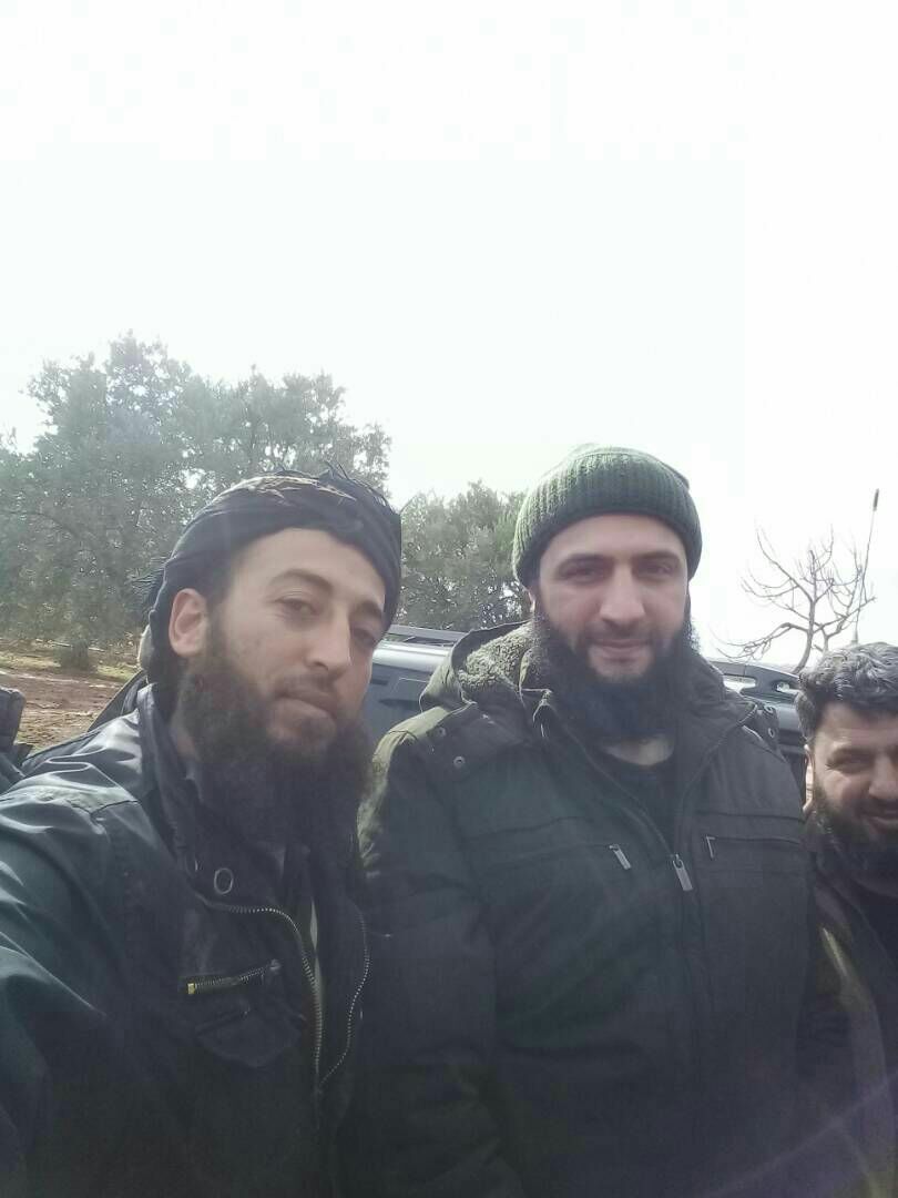 HTS leader Abu Muhammad al Jolani in the frontlines in north Syria   