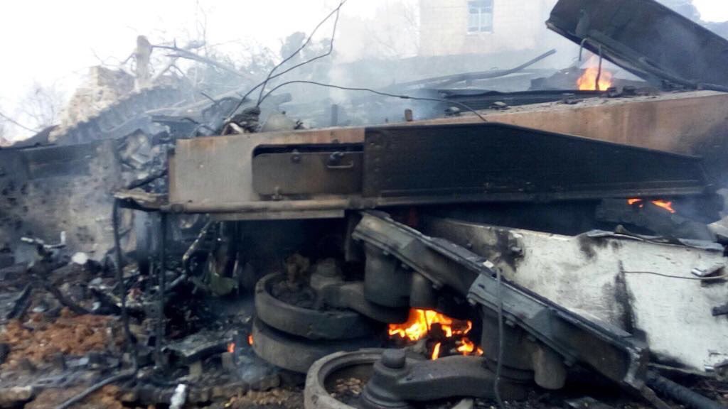 Leopard tank Destroyed by ATGM of YPG today.