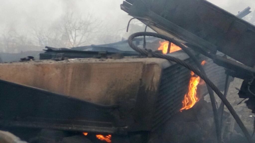 Leopard tank Destroyed by ATGM of YPG today.