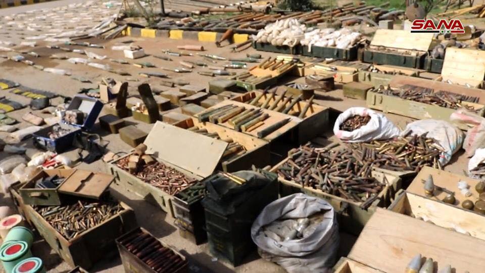 SAA found another weapons depot in Deir Ez-Zor countryside   