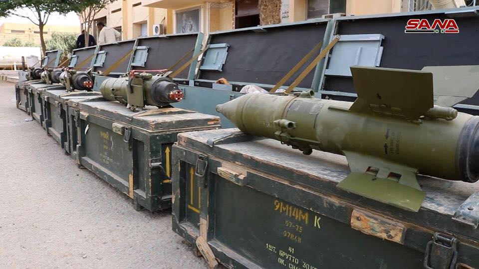 SAA found another weapons depot in Deir Ez-Zor countryside   