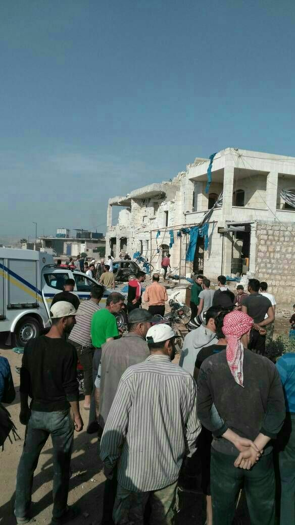 14 casualties among civilians including 4 deaths, aftermath VBIED explosion in Addana city this morning. 