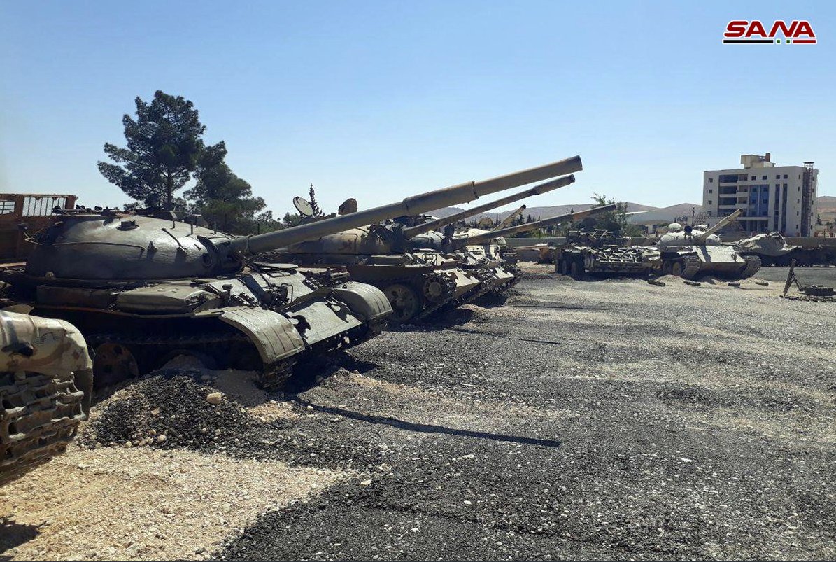 farms tank battle syria israel