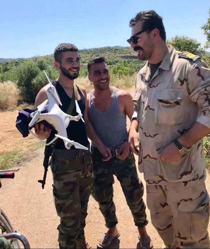 NE. Latakia: government dropped a Rebel drone (DJI-4) near Kinsabba.    