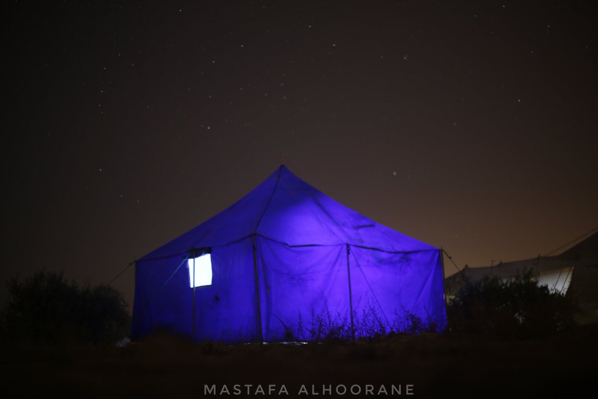 South Syria: photos of displaced people from Daraa stuck on border with Jordan.   