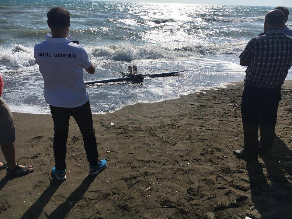 Syria: one of the weaponized drones involved in yesterday's attack on Russian Airbase fell in sea. Last night a 3rd raid was carried out.   