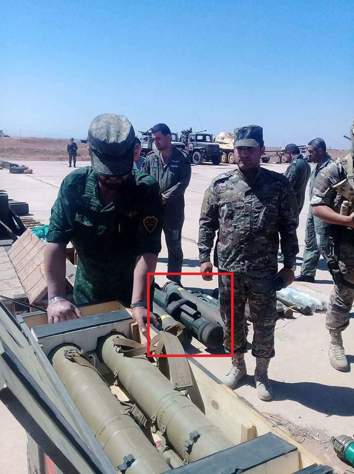 SAA discovered a number of French anti-tank hand grenade launchers APILAS  within the operation in Daraa Province of Syria   