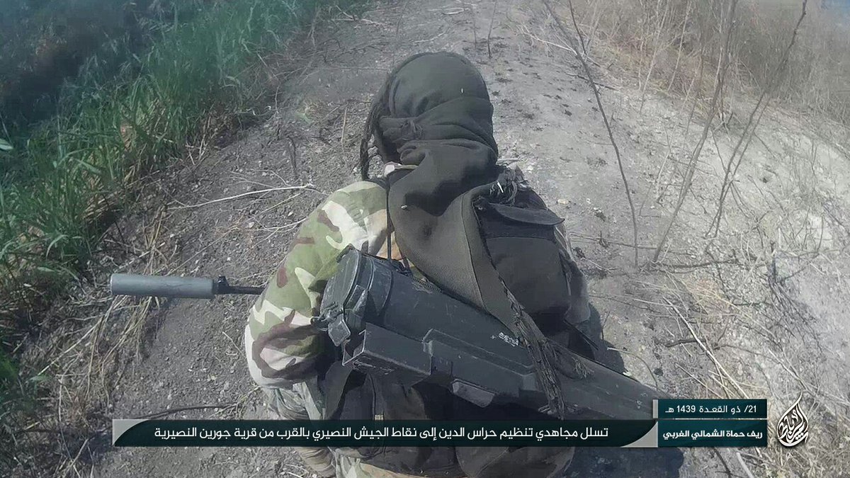 Nord-ouest de Hama: Quelques photos montrant l'opération d'Inghimasi à  Fawru