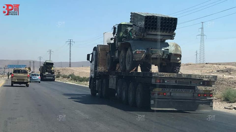 Multiple convoys started to move today from South heading to N. Syria.   