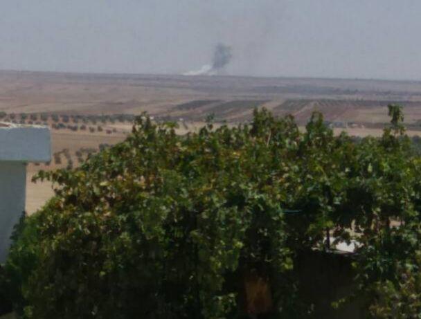 Syria: SyAF airstrikes resumed on SE. Idlib. Area targeted is around Um Khalakhil, also bombed with heavy artillery and MLRS.    