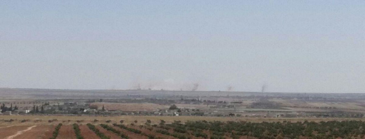 Syria: SyAF airstrikes resumed on SE. Idlib. Area targeted is around Um Khalakhil, also bombed with heavy artillery and MLRS.    