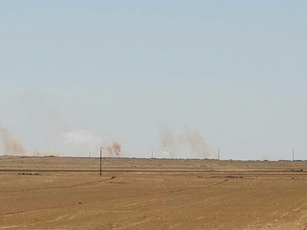 Syria: SyAF airstrikes resumed on SE. Idlib. Area targeted is around Um Khalakhil, also bombed with heavy artillery and MLRS.    