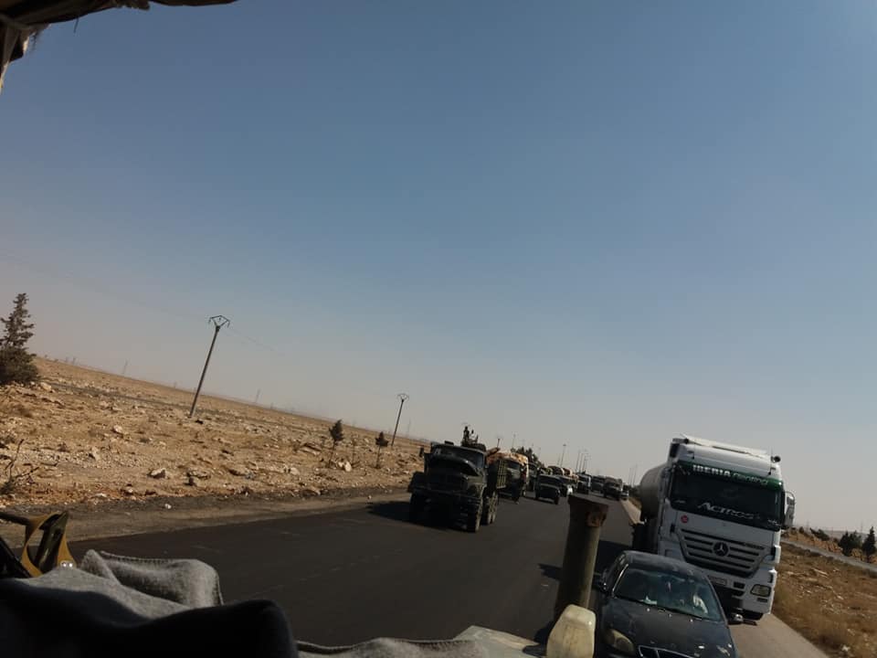 5th Corps on way to rural Idlib.   