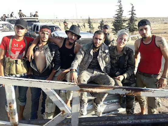 Syria: up to 500 fighters from reconcilied Daraa prov. will take part in upcoming Idlib Offensive. Most of them are ex-Rebels from Inkhil (pic), Nawa, Herak, etc. and part of 5th Corps.    
