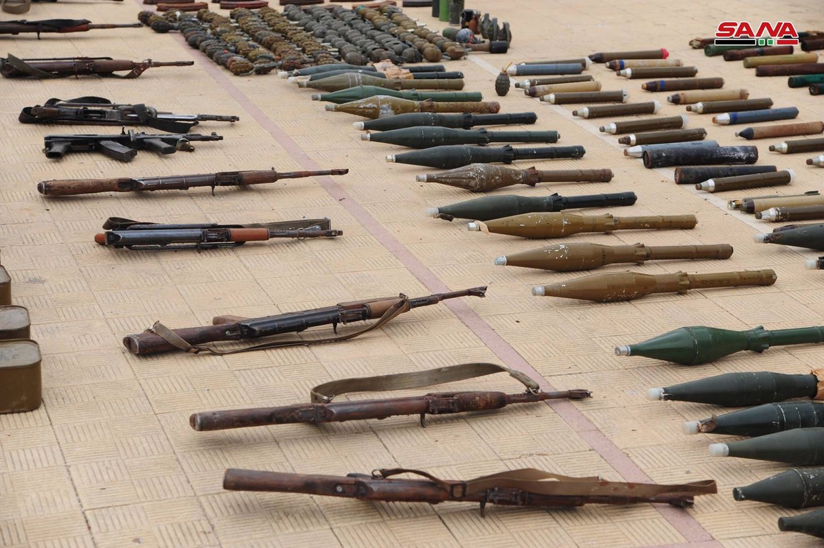 Weapons cache was found in Barzeh district of Damascus Damascus ...