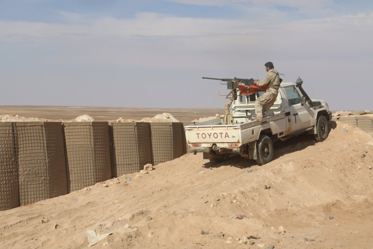 The @MaghaweirThowra continue to protect 55-kms Al Tanf zone from ISIS