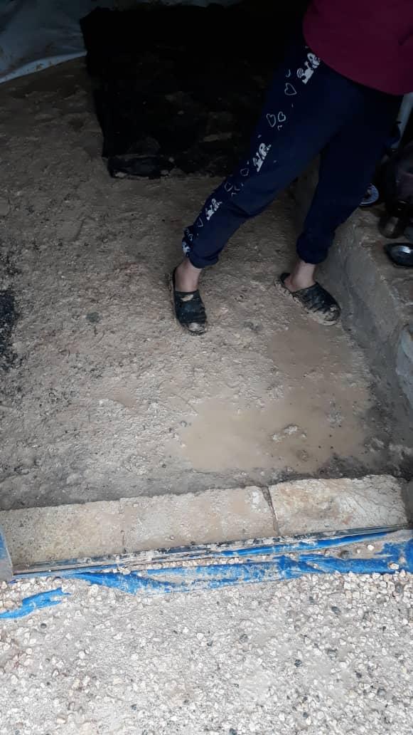 Afrin IDPs in Shahba camp  Northern Syria    