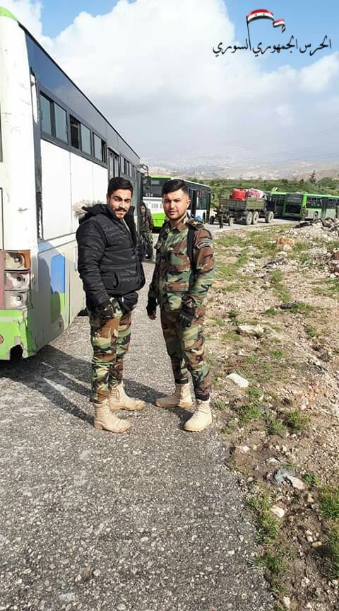 Syria: Republican Guard convoy reached Aleppo with a fleet of tanks, including the up-armoured model Shafrah.   