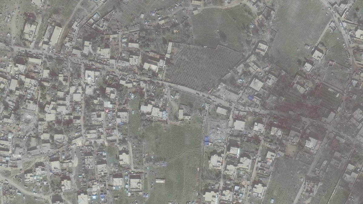 Extremely crowded Baghuz Fawqani on 26 Jan 2018