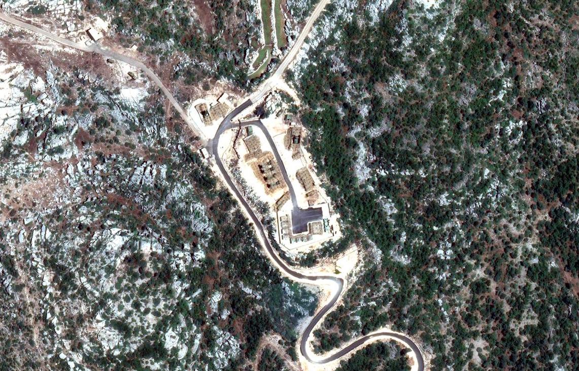 North-West of Masyaf, Syria, the Russian S-300 Air Defense System continues to sit still and unused despite rumoured reports of commissioning in early and late May. All 4 TELs erected, with two radars deployed. Imagery from 23rd July