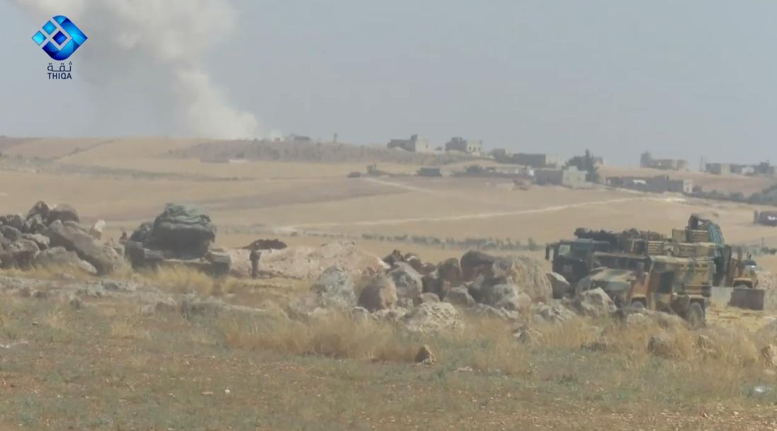Turkish Observation point in Maart Hatat, Idlib seems to be expanding