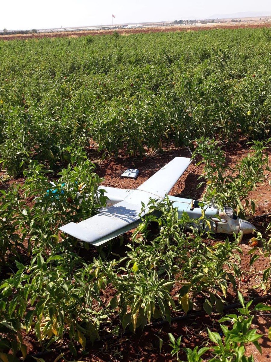 The Turkish Ministry of Defense announces the shooting down of a drone, which violated Turkish airspace 6 times, near Killis. The plane was shot down by an F-16 plane that took off from Incirlik. The UAV shot down for violatinng Turkish airspace was a Russian made Orlan-10