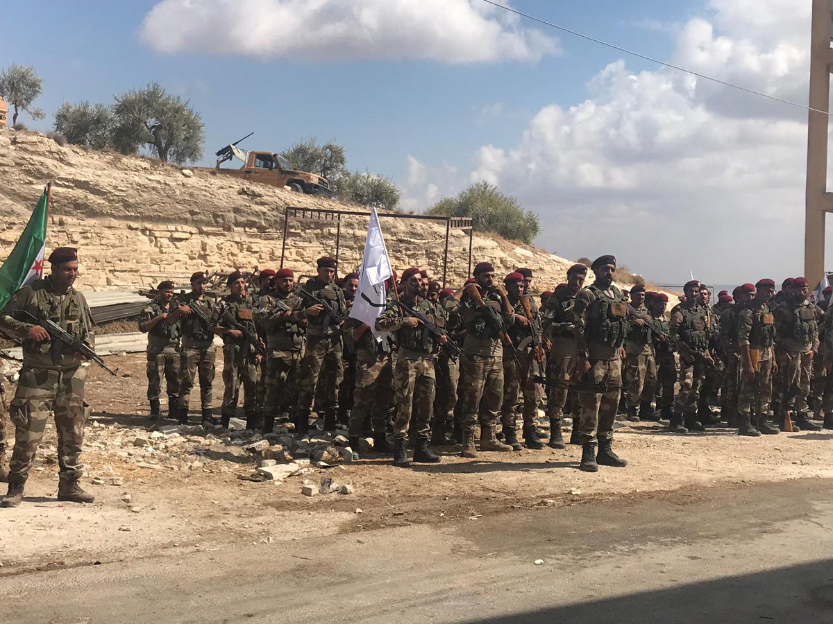 FSA troops are preparing to leave for the eastern Euphrates operation.