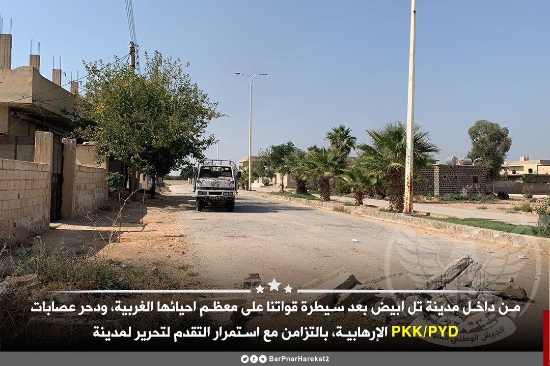 Pictures from the western part of Tal Abyad.