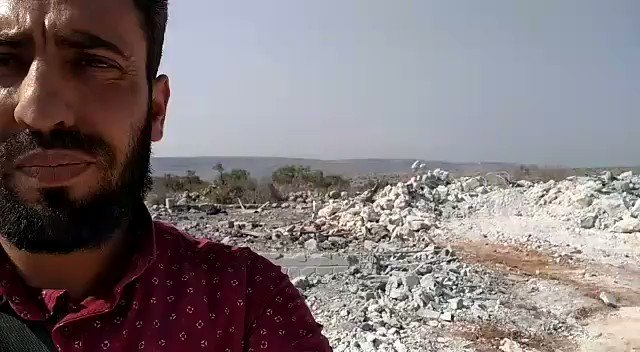 Video from the site targeted by US military forces at dawn today in Barisha village of northern Idlib countryside near the Syrian-Turkish border