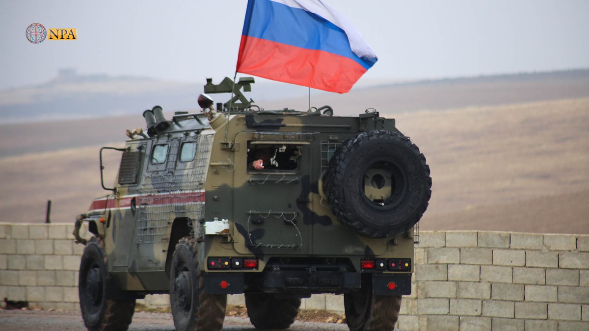 Turkish military canceled the scheduled Russian-Turkish joint patrol today in Kobani due to bad weather conditions. Russian forces continue to conduct the patrol from Ashma till Tal-Shaeer, west Kobani