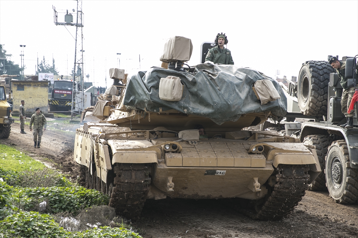 Around 20 Turkish M60TM tanks crossed the Syrian - Idlib border   - AA