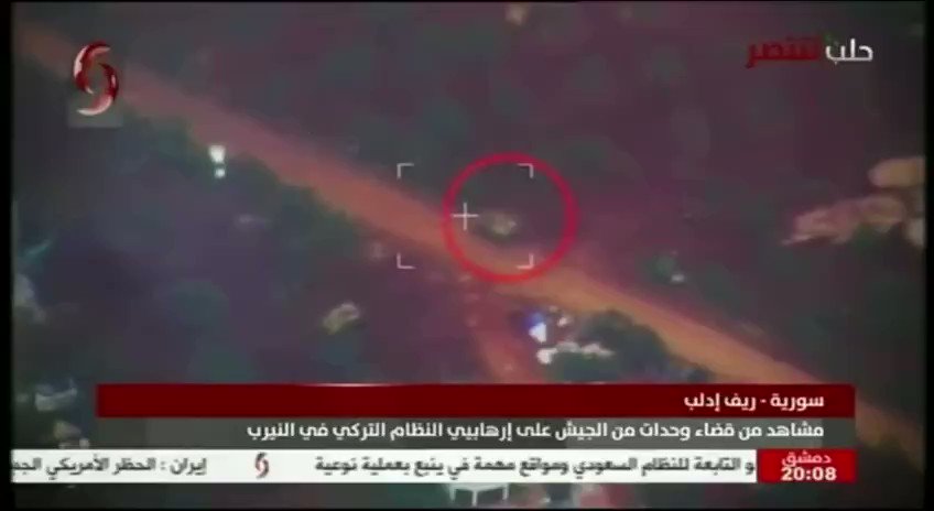 Syrian TV published 1 video of the destruction of the equipment and installations of the Turkish forces during attack in Neyrab. At least 2 Turkish M60TM tanks were destroyed. 2 crew members of one of the tanks died