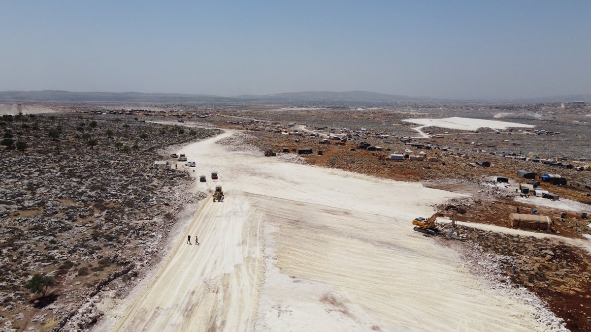 .@MarkCutts Syria: Construction of new camps in Idlib continues, following the displacement of nearly a million people earlier this year   Syria has more internally displaced people than any other country. Over 2.7 million are in Idlib & other parts of NW Syria