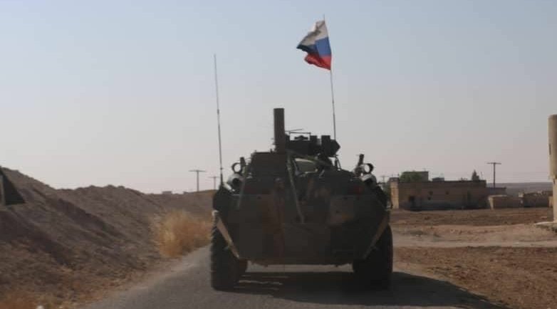 Kobane: Turkish army and Russian army launched joint patrol in Kobane's rural area