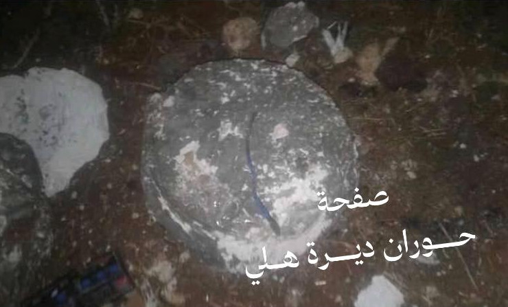 Syria: more IEDs neutralized this week: - rock-IED discovered in E. Daraa countryside (Lajat) - RCIED found in N. Deir ez-Zur province (15 kg) - 2 IEDs safely detonated in N. Aleppo (Afrin & Jarablus)