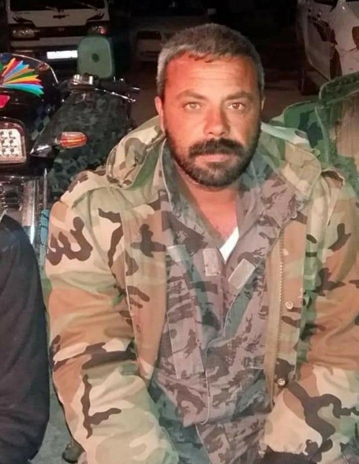 Yesterday's mine hit members of the 18th Division's Combat Group (pic 1)  A Liwa al-Baqir fighter also killed yesterday. Location not announced but likely on Ithriya-Sukhnah road  11/29 - 5 WIA from a mine east of Salamiyah Hama (same place an NDF commander was wounded in Oct)