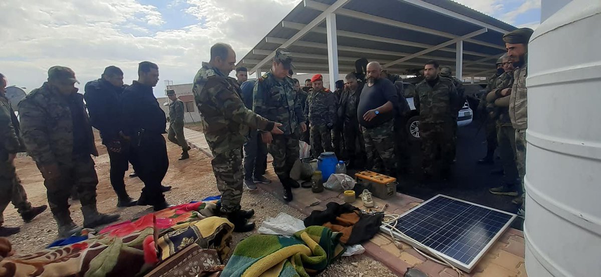 After 2 months of fighting+airstrikes in Deir_EzZor, government forces appear to have pushed ISIS back from Shoula & into Jabal Bishri  Yesterday SAA claims it destroyed 3 HQs, 6 ammo depots, & a medicine & food warehouse in Bishri posting pics of a few captured guns and supplies