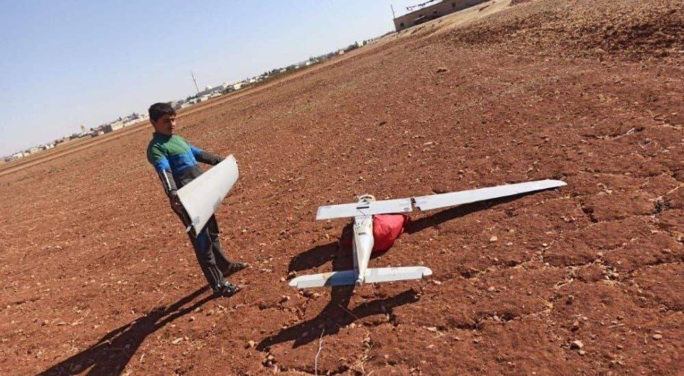 A Russian Orlan-10 was shot down by the TFSA near Turkmen Barah in northern Aleppo. East of Marea