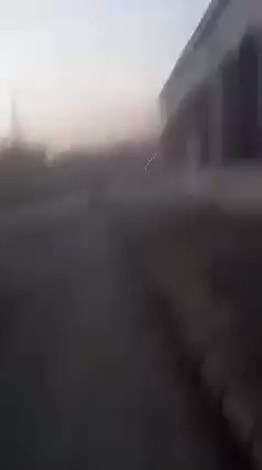 Footage from Abu Ras'ayn a short time ago after a mosque was hit by shelling by the Turkish army or TFSA