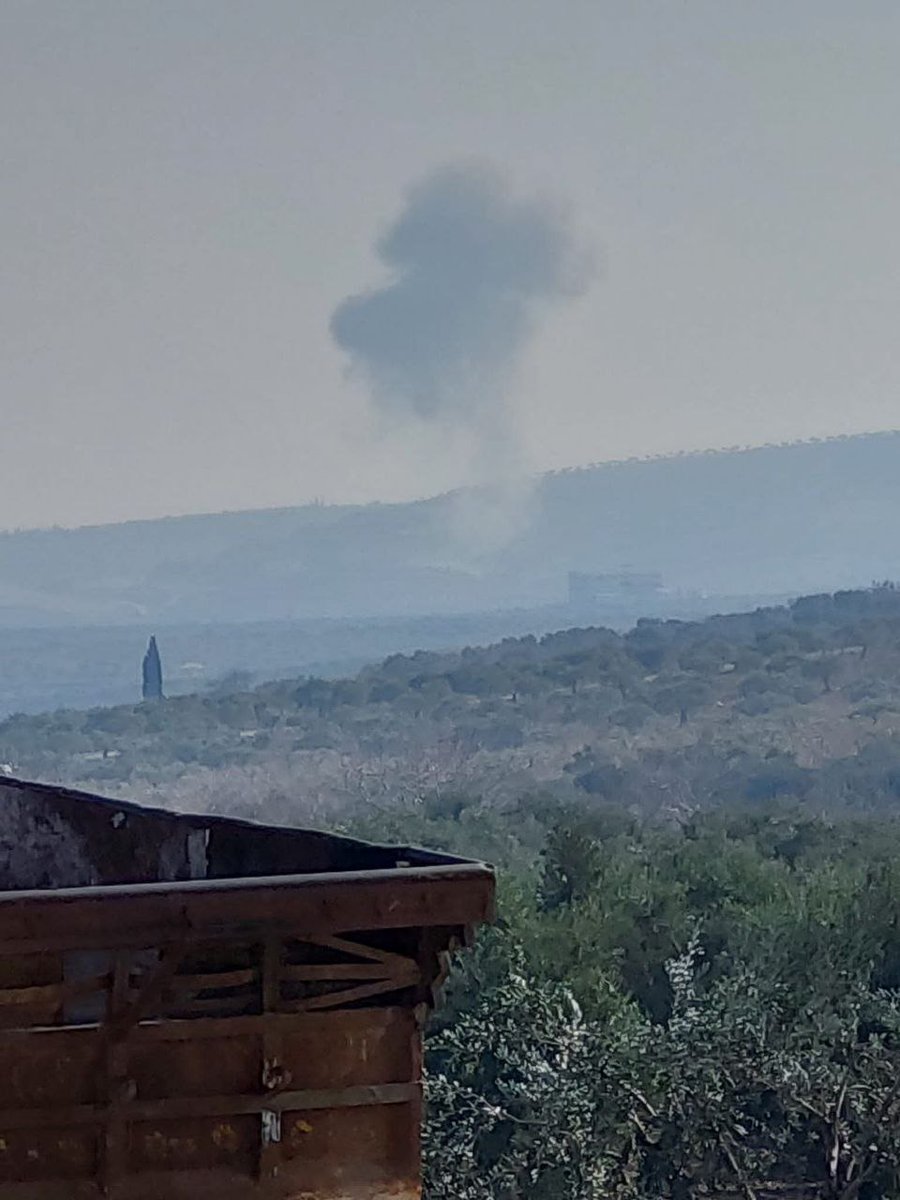 Idlib: This morning RuAF airstriked Ariha countryside