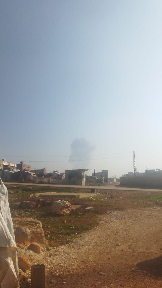 SAA shelled al-Dana countryside