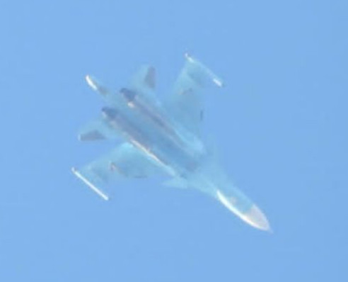 RuAF Su-34 was spotted today over Greater Idlib amidst 2nd day of intense aerial activities in NW. Syria