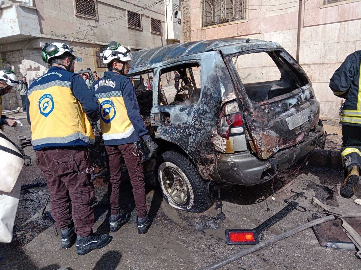 IED exploded on a vehicle in Al Bab, the person driving the vehicle died in the explosion
